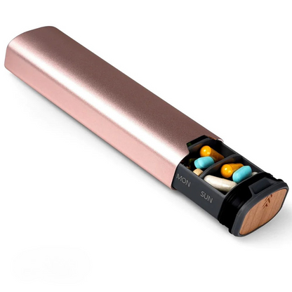 Daily Pill Box - Portable Waterproof Medicine Organizer