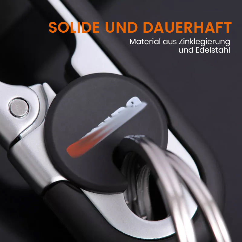 Leather Car Keychain for Men - Halri