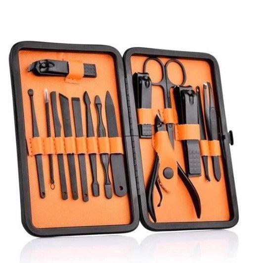 Complete Nail Care Kit With Portable Storage Case