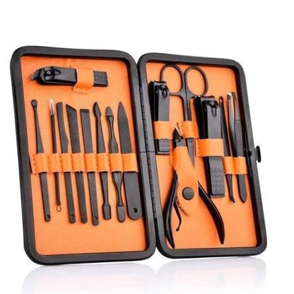 Complete Nail Care Kit With Portable Storage Case