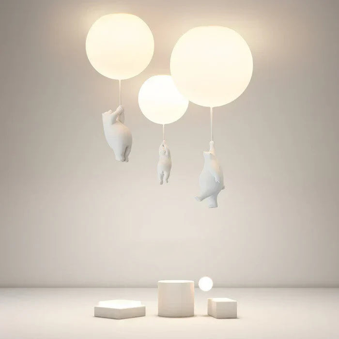 Kid's Fun Cloud Shaped Ceiling Light - Halri