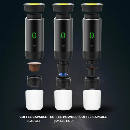 Compact Travel Coffee Brewer 3-in-1
