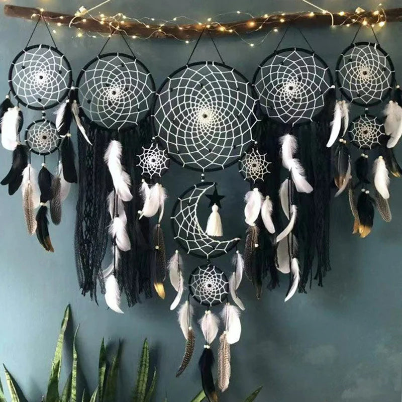 Boho Chic Dreamcatcher Wall Decor Set