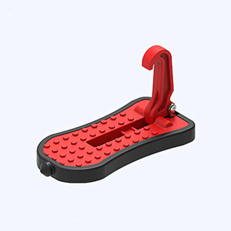 Portable Car Door Step with Window Breaker & Foldable Design