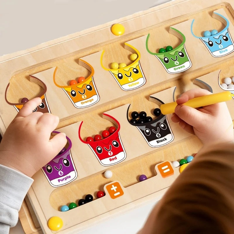 Interactive Kids Magnetic Maze & Art Board - Halri