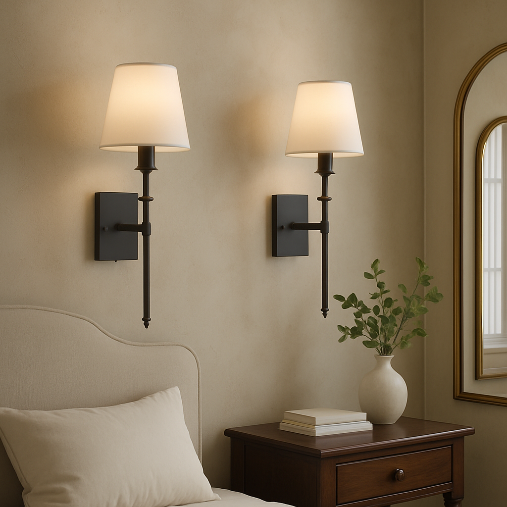 Classic 2-Pack Wired Wall Light Fixture - Halri
