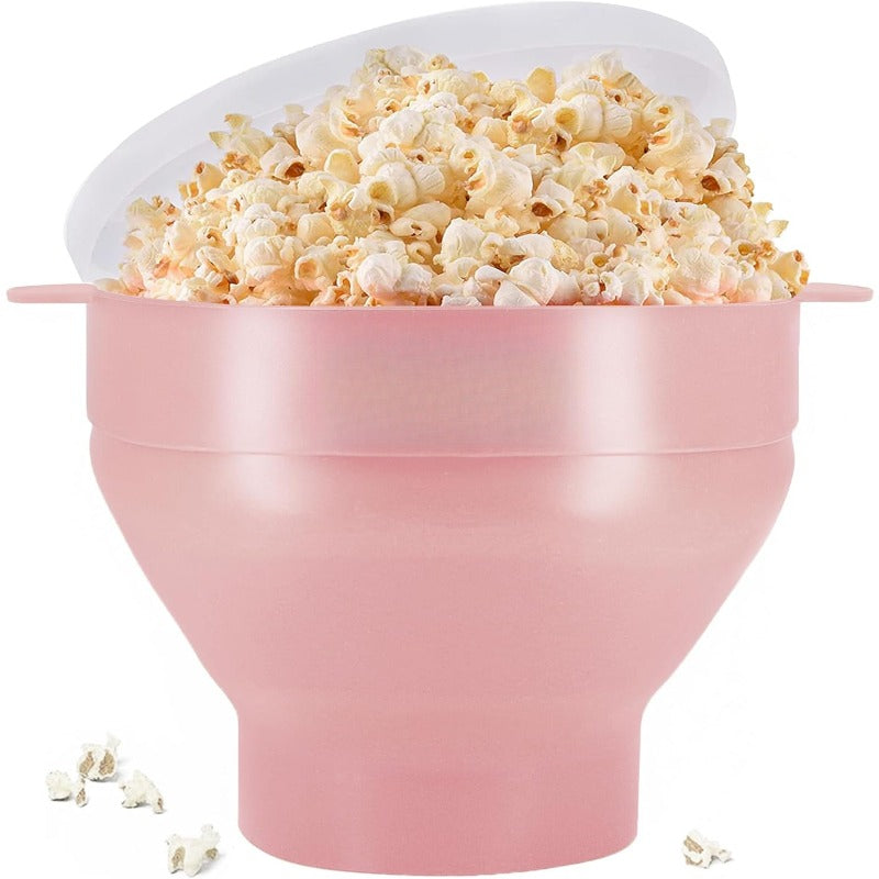 Compact Easy Microwave Popcorn Maker