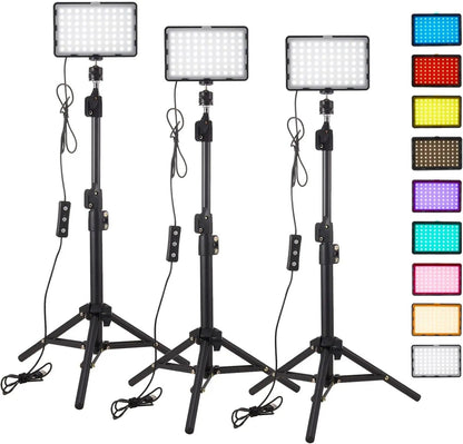 Portable 3pc LED Studio Lighting Kit - Halri