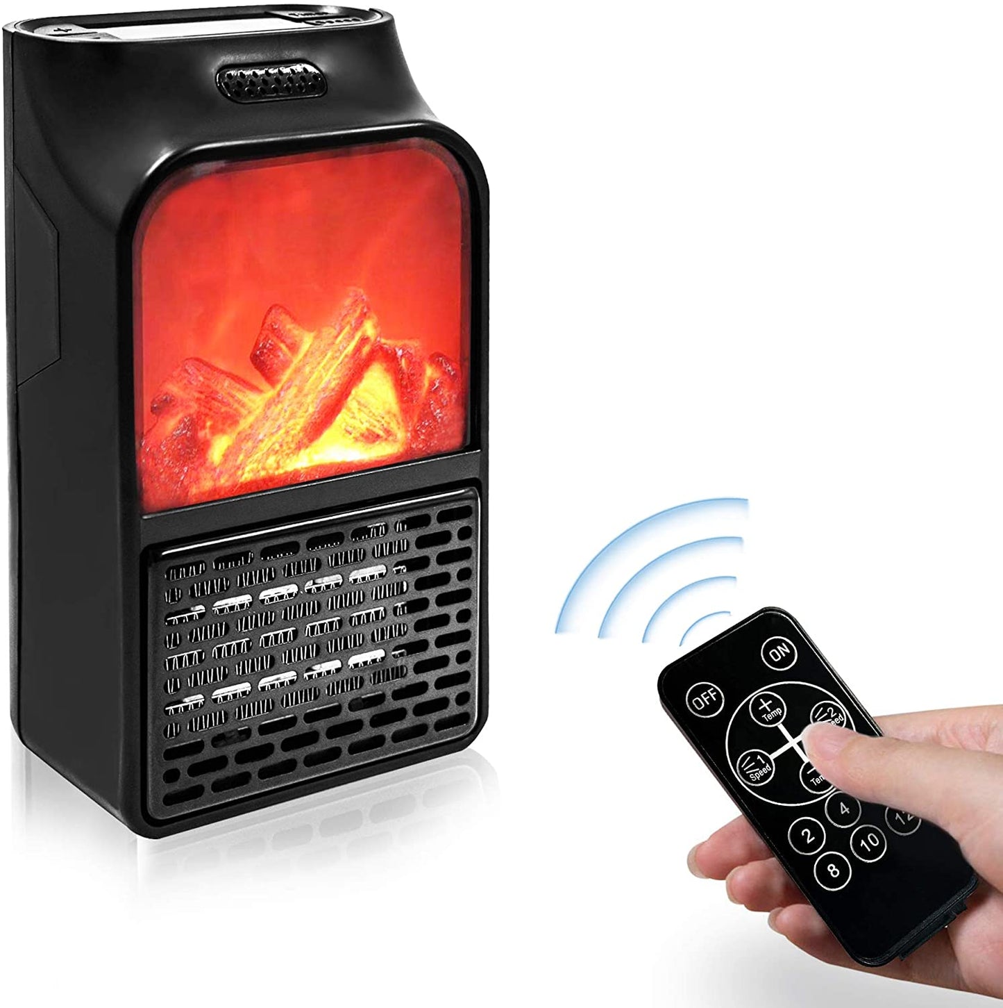 Compact Powerful Electric Space Heater for Home Use