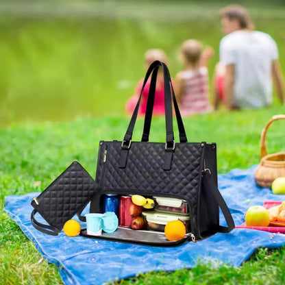 Insulated Laptop Backpack with Cooler Compartment