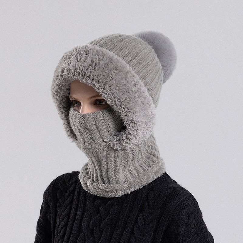 Warm Women's Cable Knit Winter Hat