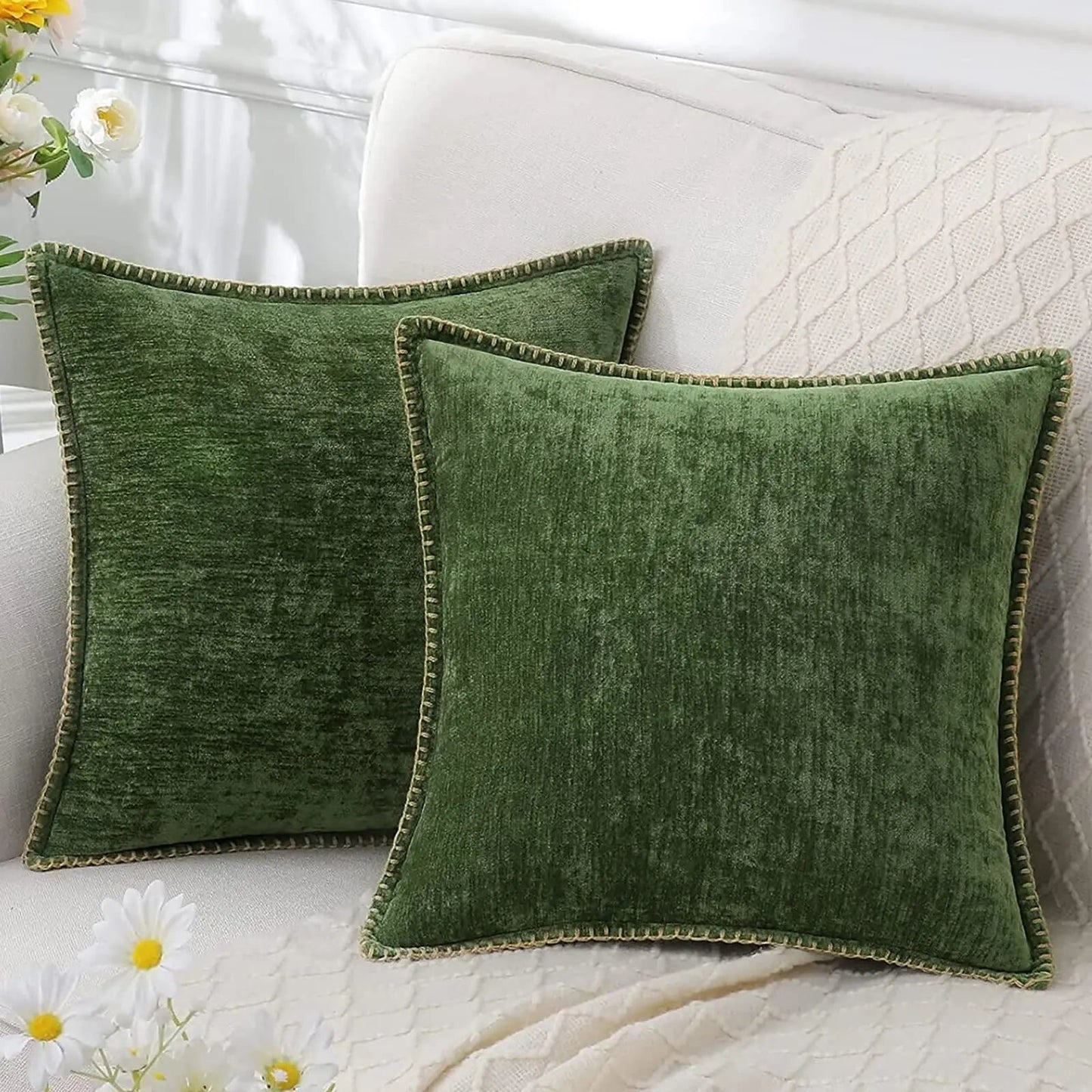 Plush Fleece Velvet Pillow Cover - Halri