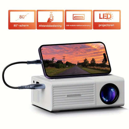 Compact 3000 Lumen HD Portable Projector