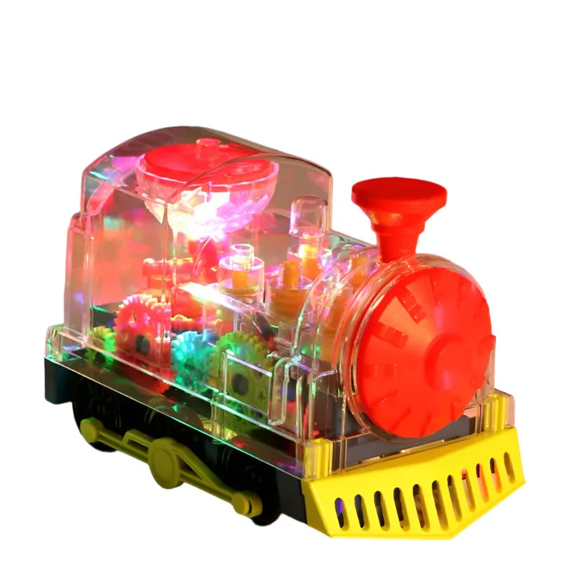 Clear Toy Train Set for Kids - Halri