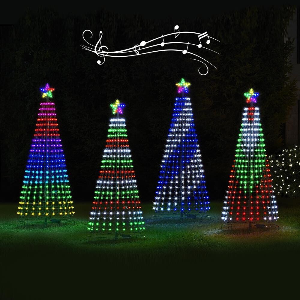 Colorful LED Animated Holiday Tree Light Display