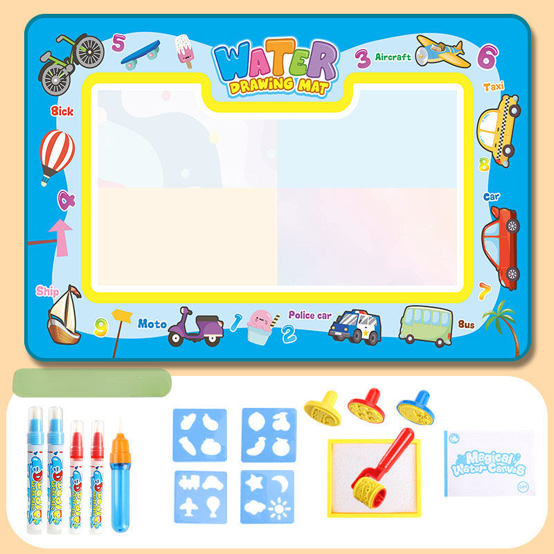 Colorful Kids Art Play Mat
