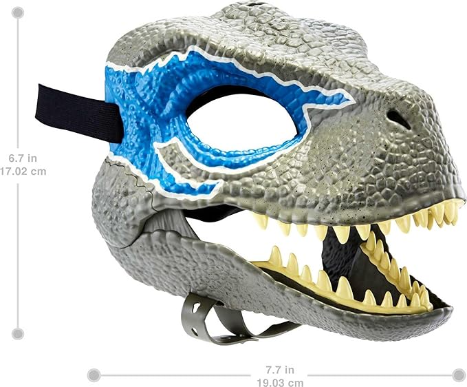 Fun Dinosaur Pet Mask with Moving Jaw