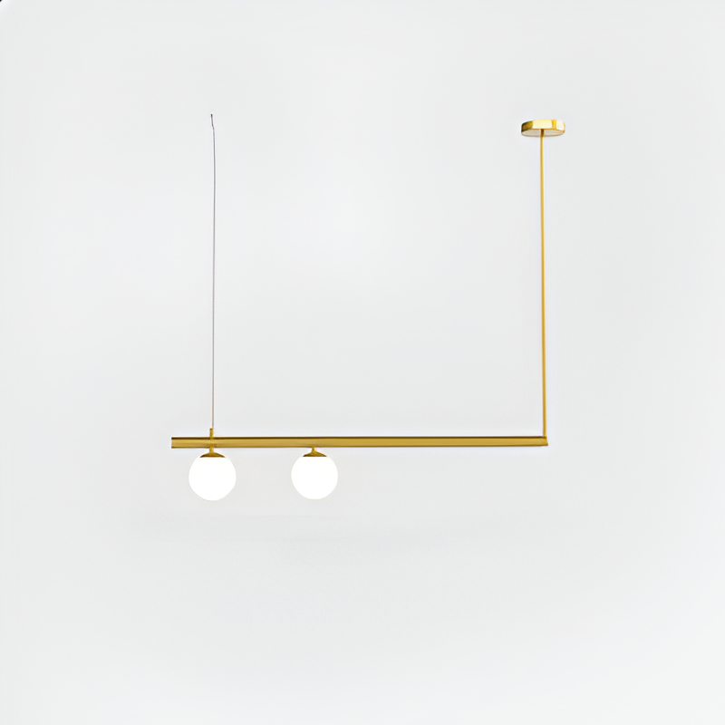 Modern Scandinavian Glass Pendant Light - Halri