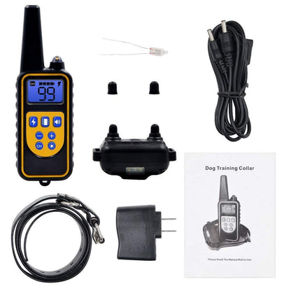 Waterproof Rechargeable Dog Training Collar