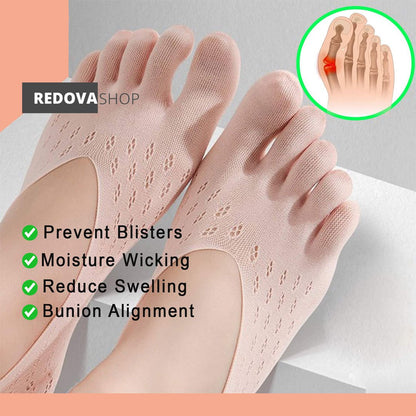 Soft Breathable Women's Ankle Socks 5 Pack