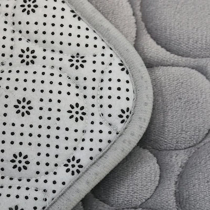 3-Piece Non-Slip Bathroom Mat Set – Soft Microfiber Bath Rugs with Modern Stripe Design, Absorbent and Machine Washable 5