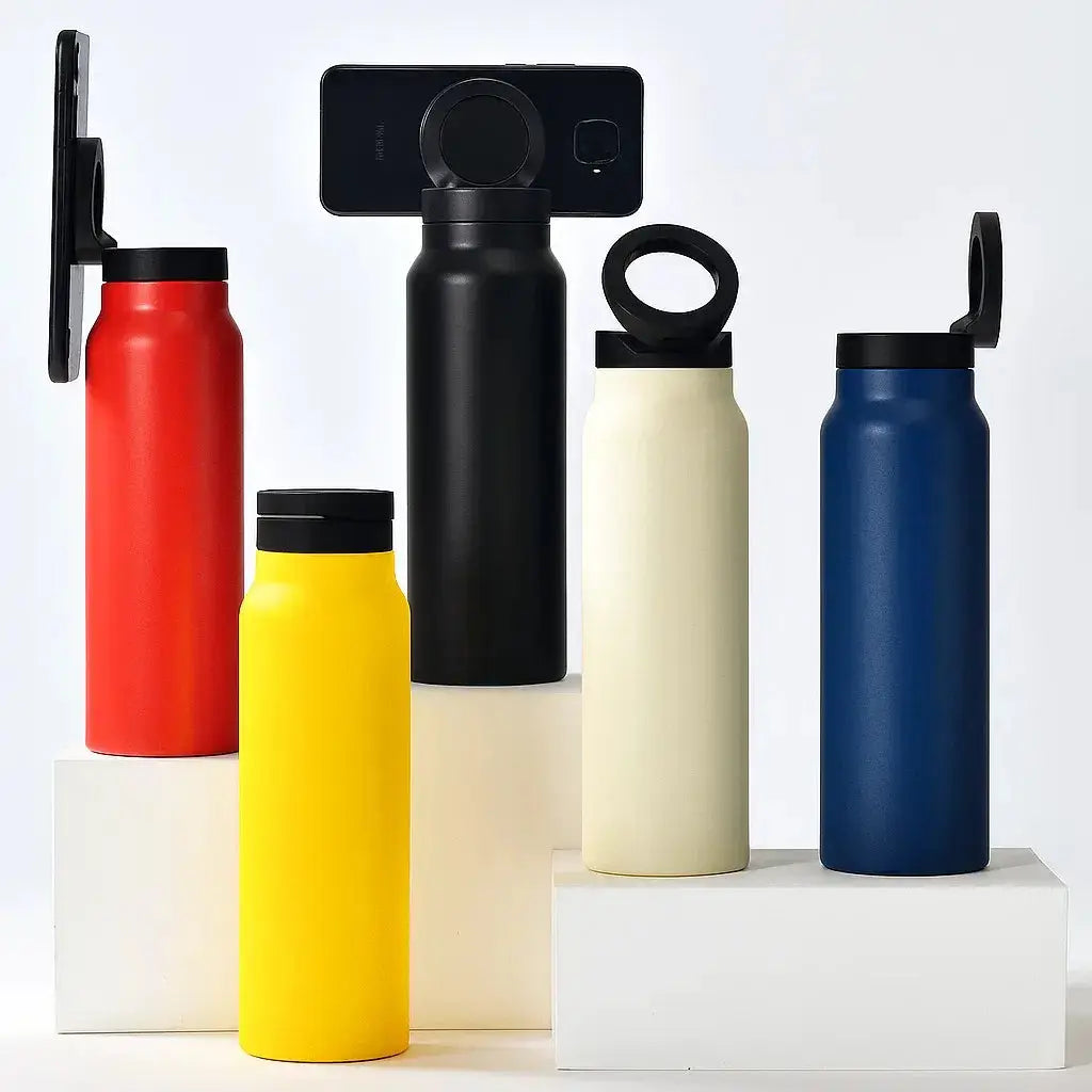 Versatile Thermal Mug with Phone Stand - Halri
