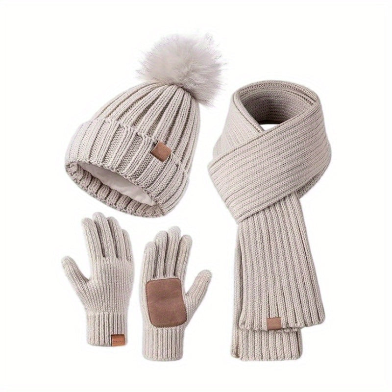 Cozy 3-Piece Cold Weather Sweater Set - Halri