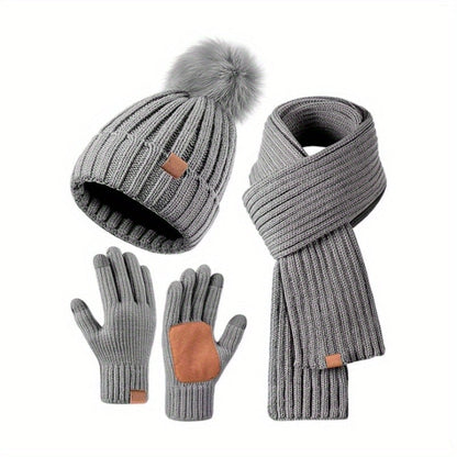 Cozy 3-Piece Cold Weather Sweater Set