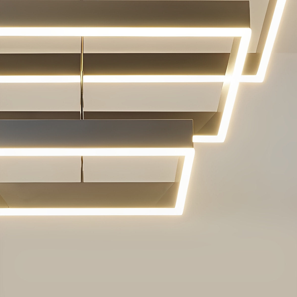 Contemporary Dimmable LED Black Ceiling Chandelier with Remote