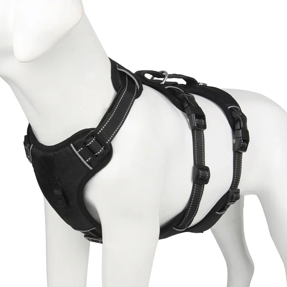 Safe Walk Reflective Dog Harness with Control Handle