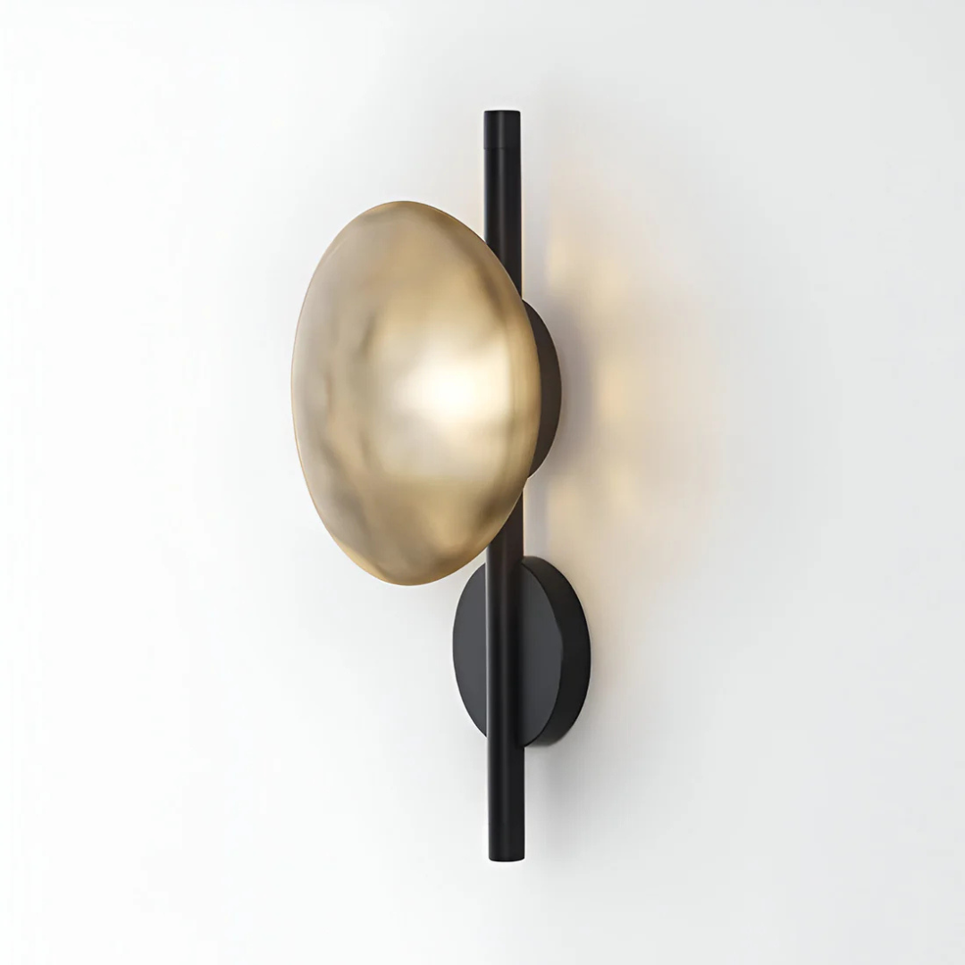 Sleek Glass Panel Wall Light