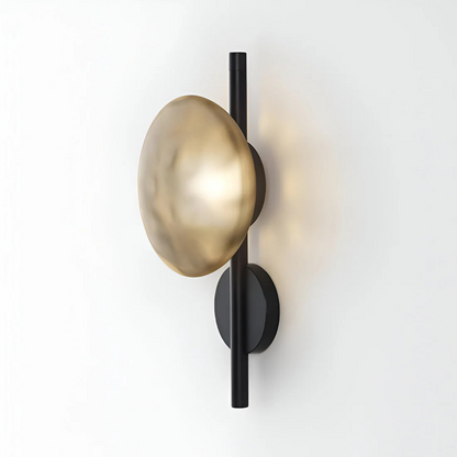 Sleek Glass Panel Wall Light