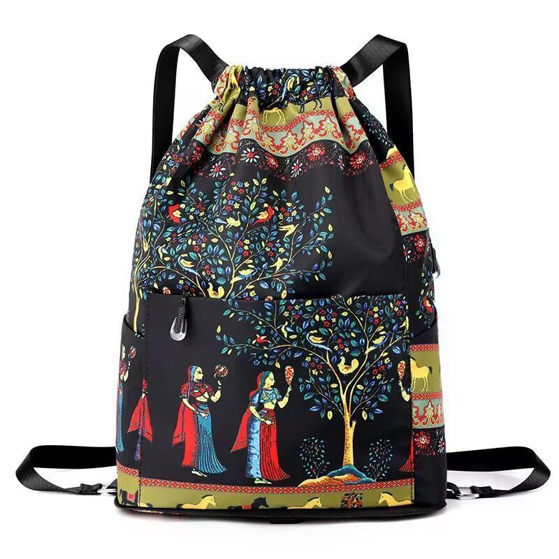 Spacious Water Resistant Gym Backpack - Halri
