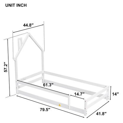 Low Profile Twin Size Mattress Bed