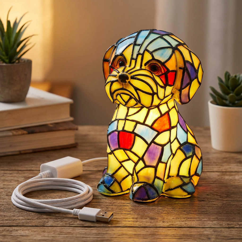 Cozy Glow Table Lamp with Soft Colorful Lighting - Halri