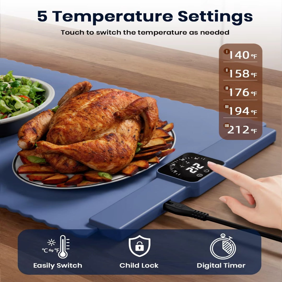 Easy Heat Portable Electric Food Warming Mat - Halri