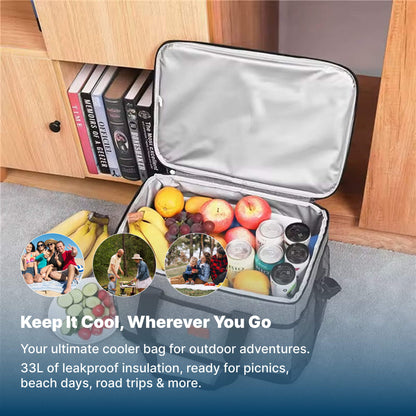 Large Thermal Insulated Cooler Tote