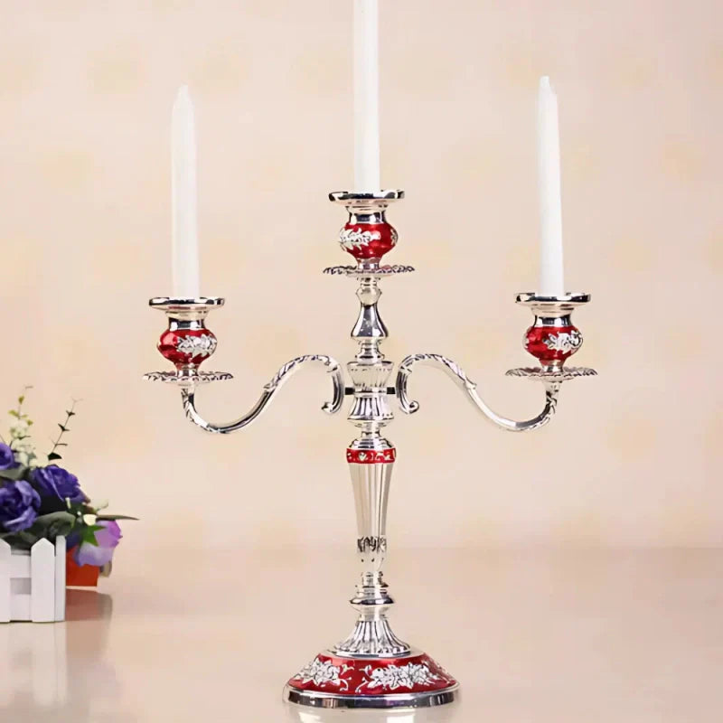 Luxurious Gold Candle Holder