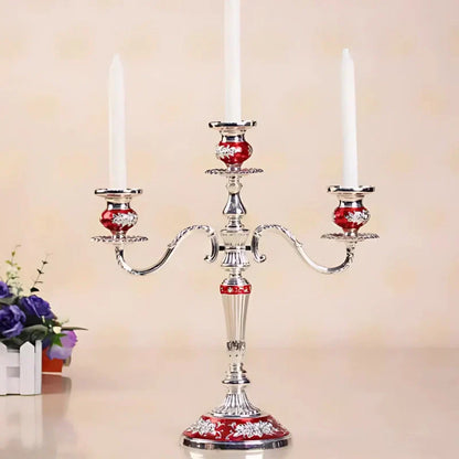 Luxurious Gold Candle Holder