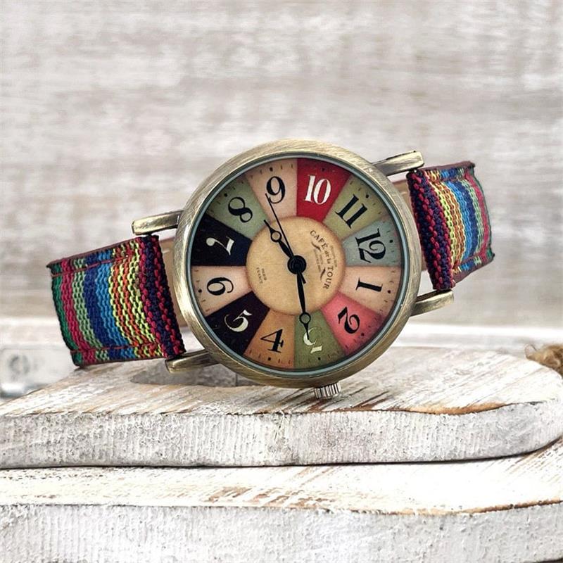 Colorful Rainbow Fashion Watch - Halri