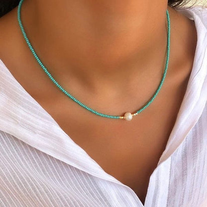Classic White Pearl Drop Necklace Beautiful Jewelry