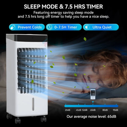 Compact Remote Control Air Conditioner for Small Rooms