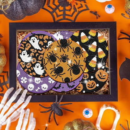 Spooky Halloween Coaster Set - Halri
