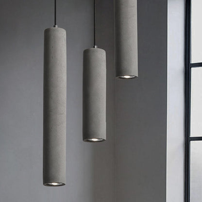 Industrial Concrete Pendant Light Fixture
