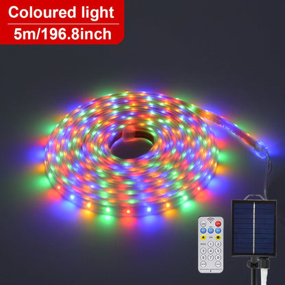Flexible Solar Powered LED Tube Light with Remote