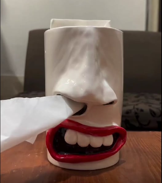 Happy Smile LED Face Lamp