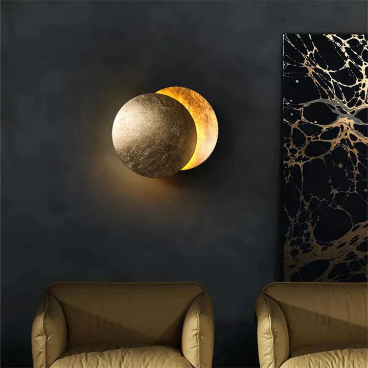 360-Degree Rotating LED Wall Lamp – Eclipse Design Wall Sconce Lighting for Indoor Home Decor 7