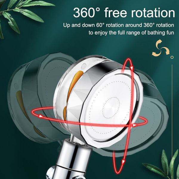Luxury Rotating Water Shower Head