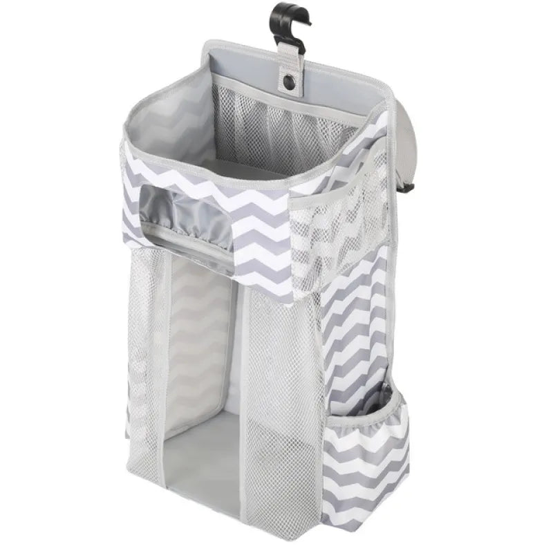 Crib Nursery Diaper Storage Organizer