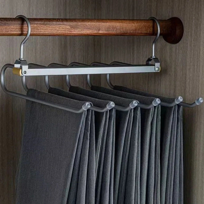 Compact Pants Hanger - Slim Closet Organizer